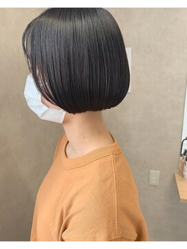 バリー(VALLEY) 【VALLEY hair care&spa】首元すっきりスタイルアップボブ