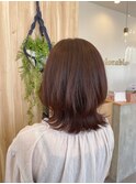 20代30代40代★大人かわいい☆無造作カール♪ひし形くびれミディ