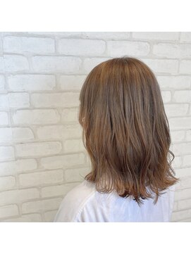 ビス ヘア アンド ビューティー 西新井店(Vis Hair＆Beauty) 大人かわいい/インスタ人気/ミルクティー/切りっぱなし