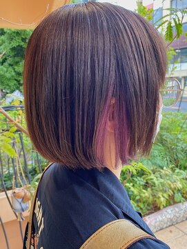 シルフ 吉祥寺(sylph) ピンクヴァイオレットのインナーボブ【sylph吉祥寺】