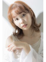 リノナ(Linona)&nbsp;なみなみウェーブ リバースカール ミルクティアッシュ