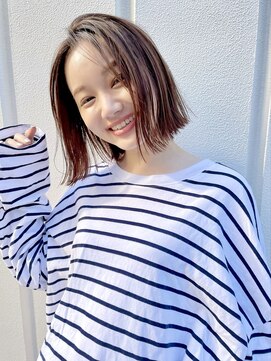 レトン 銀座(leton) 美髪/ホワイトグレージュ/大人かわいい/こなれミディ[銀座]