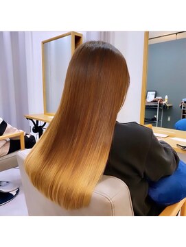 イニット 奈良新大宮(init.) 20代 30代 40代 ペールベージュ ミルクティーピンク ツヤロング