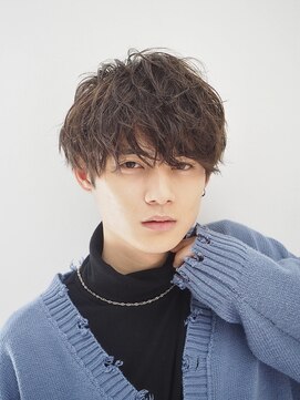 ゼンコー アオヤマ(ZENKO Aoyama) 重めマッシュ×スパイラルパーマ　[表参道/青山/渋谷/原宿］