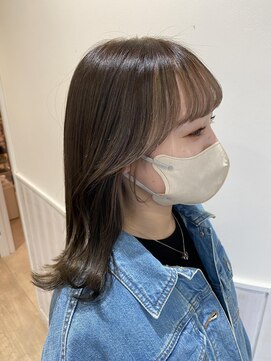 ネオリーブソラ 相模大野店(Neolive sola) オリーブベージュ×インナーカラー