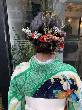 ボンドヘアーアンドスタイル(bond hair&style) 成人式ヘアセット