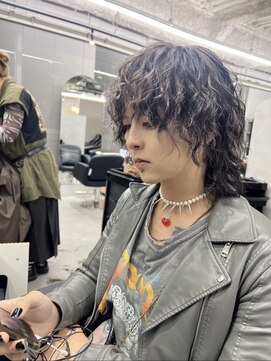 ジエクト カナウ(The Ect canow) メンズライク前髪モテるツイストスパイラル束感メンズウルフ