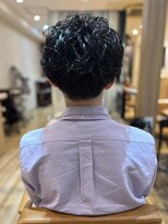 アロマ ヘアー ルーム 新宿店(AROMA hair room) ナチュラルスパイラルパーマ大人黒髪スタイル/新宿/新宿西口