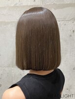 アーサス ヘアー デザイン 万代店(Ursus hair Design by HEADLIGHT) フェミニンボブ×グレージュカラー