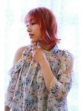 パーセント(percent) 【％枚方】-外ハネベイビーピンク-