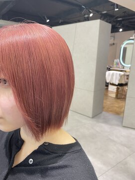 ニーナ ビューティーサロン(NINA Beauty Salon) ブリーチ必須!ピンクパープル♪#ダブルカラー#ピンク