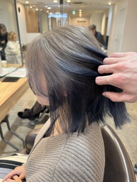ヘアーブレイス(hair brace) オススメのデザインカラーstylist聖斗