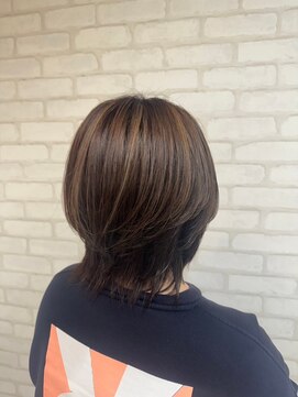 インパークス 新越谷店(INPARKS) マッシュウルフ×ハイライトカラー