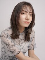 コージークルー(cozy creww) 顔周りレイヤー/シースルーバング/ベージュ