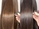 イブヘアー(eve hair)の写真/【岡崎】業界激震のFIBERによるダメージレスな柔らかく艶な仕上がり◎【極艶METEO】配合メニューも可能★