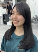 ◎ 美髪カールシアーカラーピンクブラウンエアリーロング