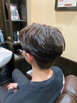 ヒロ銀座 バーバーショップ 札幌本店(HIRO GINZA BARBER SHOP)&nbsp;ナチュラルセンターパート