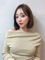 ユニ 原宿(uni)&nbsp;#11/黒髪/ボブルフ/ネビージュ/小顔/ワンレン/髪質改善/原宿