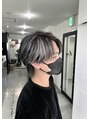メンズサロン キング 梅田店(Men’s salon K!ng) ホワイトハイライト完璧に仕上げます!