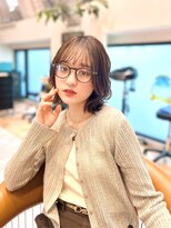 ロンド レグリーズ 立川(Lond leglise)&nbsp;メルティカラー×似合わせカット×髪質改善×ボブ×立川