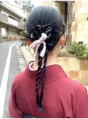 卒業式ヘアセット