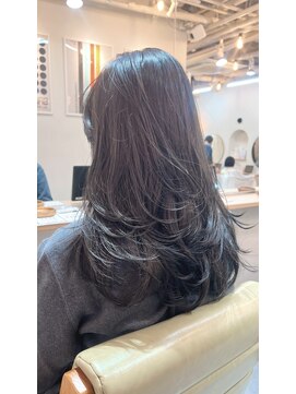 ロウバイレボ 柏(lou by revo) ミディアム/韓国風/レイヤーカット/顔回りカット/柏駅