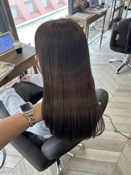 アリスバイアフロート 自由が丘(ALICe by AFLOAT) 髪質改善/オリーブブラウン/韓国風