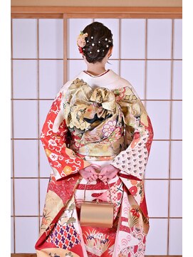 訪問美容アーク 大島(ark) 振袖着付け/ヘアセット/ヘアメイク