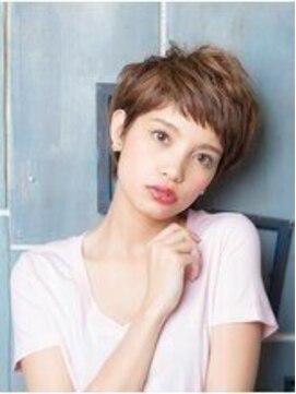 リスペクト マンボ(RESPECT MAMBO) アンブレラカラー/ウェーブパーマ/こなれミディ/前髪/豊田