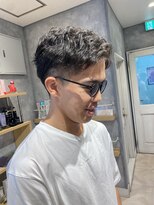 ラボヌールヘアーグレース 門前仲町店(La Bonheur hair grace)&nbsp;【杉本】メンズパーマ/簡単スタイリング/ビジネスショート