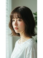 コトナ 越谷店&nbsp;くびれレイヤーボブ＋40代50代髪型×越谷×ナチュラルブラウン