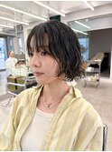 ケアパーマボブパーマニュアンスパーマボブカット