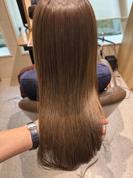 テラスヘアヴィラ 新潟駅南(TERRACEhairVilla) 艶髪ベージュ