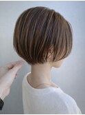 前髪ありハンサムショートコンパクトショート20代30代40代50代