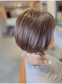 30代、40代　ショートスタイル