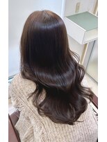 フォルテ 榛原パームス店&nbsp; 大人ガーリーダークアッシュ似合わせカットミディアムレイヤー