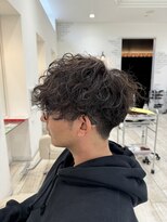 ロンド ラマ 岐阜(Lond bla-ma) 刈り上げマッシュ×シャドウパーマ【Lond伊藤メンズ】