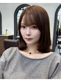 前髪と顔周りのカット/レイヤーカット