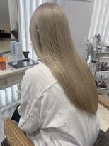 シー ヘアデザイン(see hair design) ブロンドベージュ