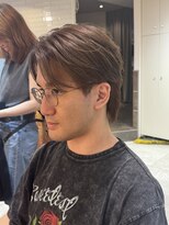 キャンバス バイ ネオリーブ 横浜西口(Canvas by neo.)&nbsp;横浜★ハイトーンにオススメメンズミルクティーブラウン