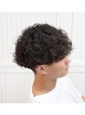 強すぎないシャドーパーマ