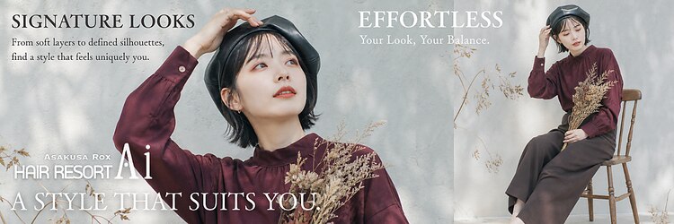 ヘアリゾート エーアイ 浅草ROX店(hair resort Ai)のサロンヘッダー