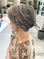 グレイス グレイ(grace gray)&nbsp;今の髪を楽しむ、上品な白髪ぼかし/錦糸町カラー専門店