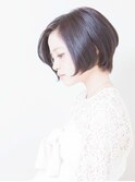 ツヤ感ナチュラル　×　ショートグラデーションボブ