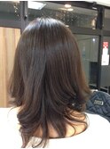 ロング 毛先ふんわりパーマ