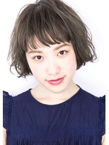 ヘアサロンガリカアオヤマ(hair salon Gallica aoyama)&nbsp;☆ 外ハネ  ×  グレージュカラー  ☆  Short Bobメルトカラー♪