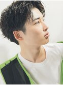 【December】men's ハーフワイルドアップバング