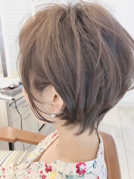 ジーナハーバー(JEANA HARBOR) 大人くびれ無造作ボブ☆耳かけ根元パーマ