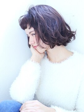 エコモ ヘアー(E Komo hair) ゆるふわパーマ/ラベンダーハイライト