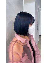 エイト ヘアサロン 渋谷本店(EIGHT)&nbsp;ネイビーブルー